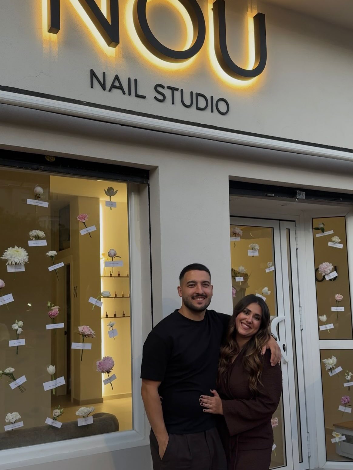Detalle de un tratamiento en NOU Nail Studio